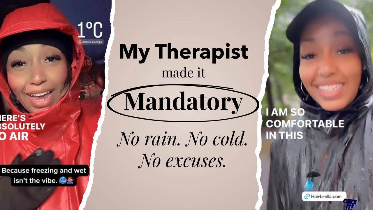 Founder Friday: The Rule I Don’t Break 🕐 My therapist made it mandatory. No rain. No cold. No excuses.