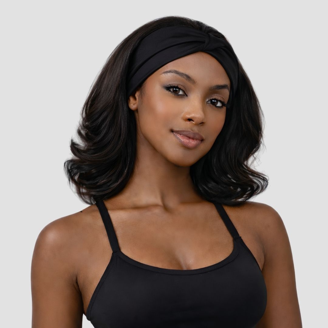 Hairbrella Satin-Lined Twist-Front Headband