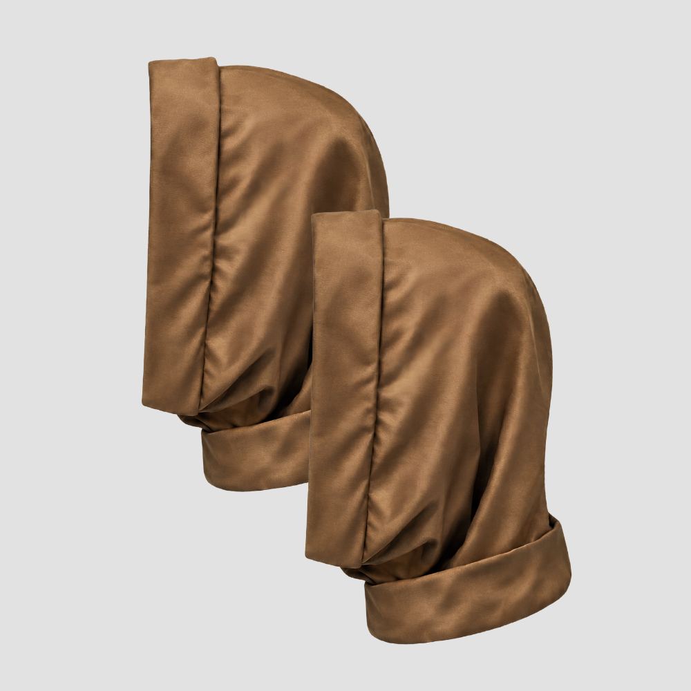 Hairbrella Satin-Lined, Waterproof, Packable Lite Rain Scarf - Bundle(2)