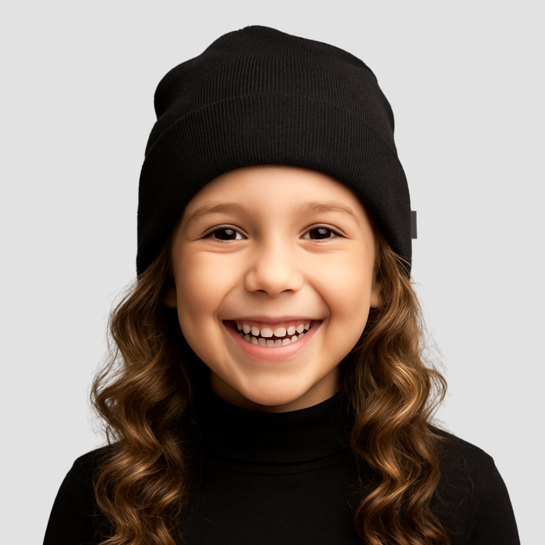 Satin-Lined, Waterproof, Kid's Cuffed Beanie