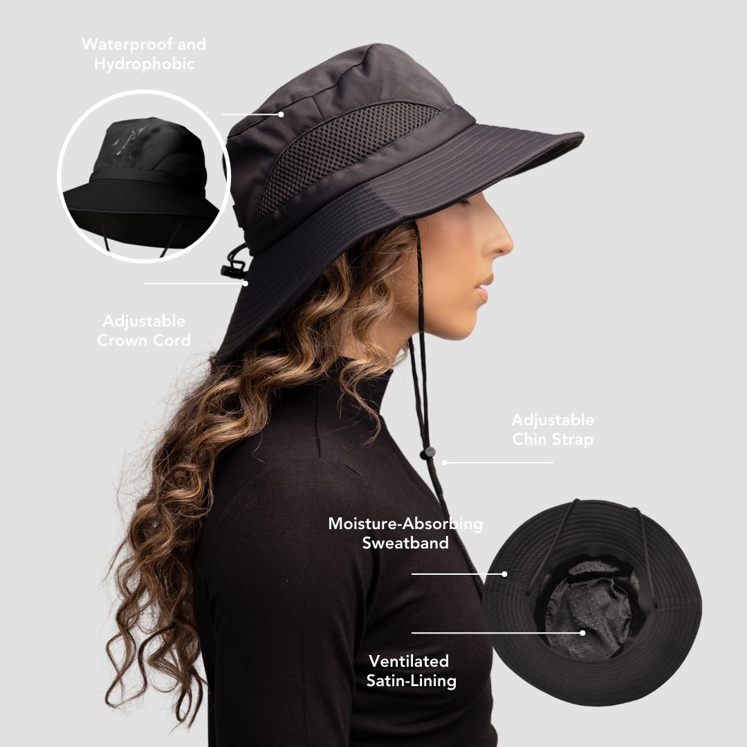 Satin-Lined, Waterproof Sun Hat