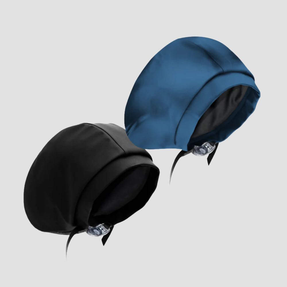 Hairbrella Satin-Lined Waterproof, Adjustable Classic Swim Cap, Bundle (2)