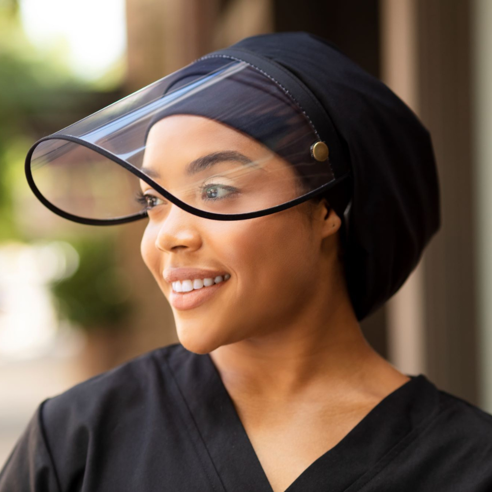 Hairbrella Pro XL Scrub Cap + Face Shield