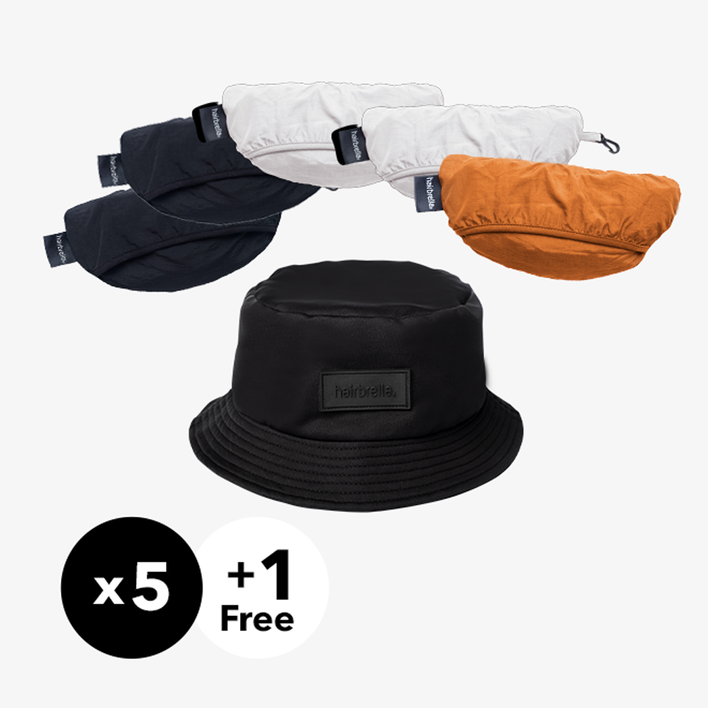 Hairbrella Unisex Bucket Hat XL Gifting Bundle (Buy 5, Get 1 Free)