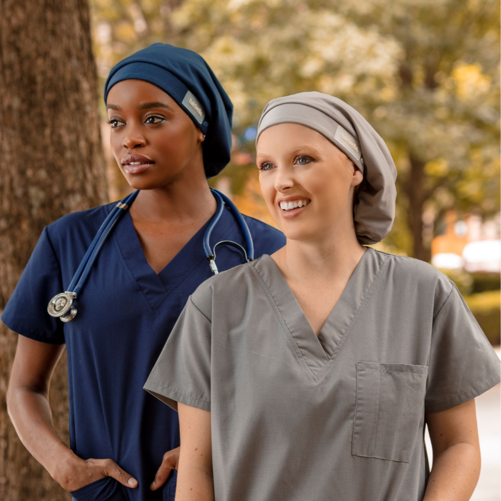 Hairbrella Scrub Cap, Satin-Lined - Bundle (2)