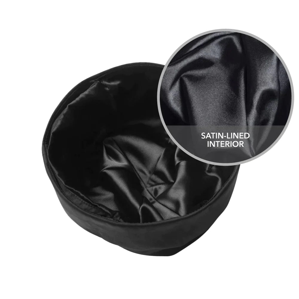 Hairbrella Unisex Satin-Lined Sleep Cap Bundle (2)