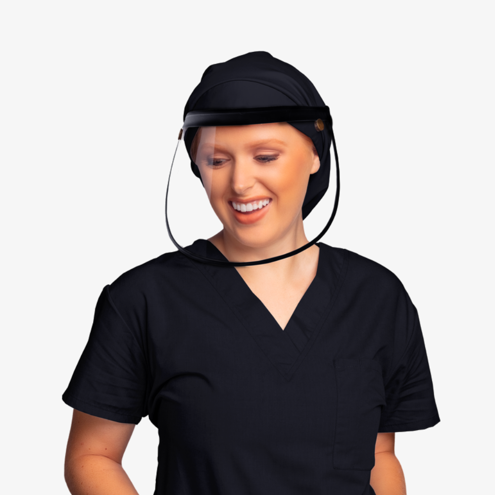 Hairbrella Pro Scrub Cap + Face Shield